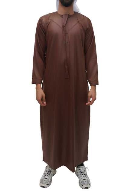 Emirati Thobe - Date Brown