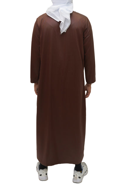 Emirati Thobe - Date Brown
