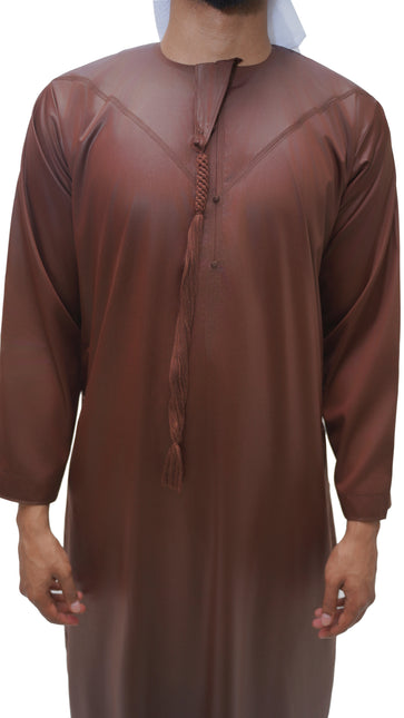 Emirati Thobe - Date Brown