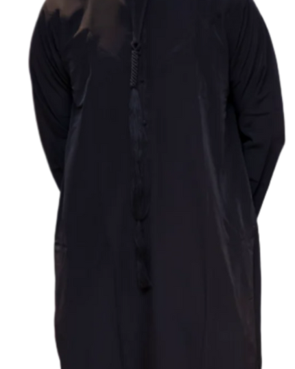 Premium Emirati Thobe - Bedouin's Noir