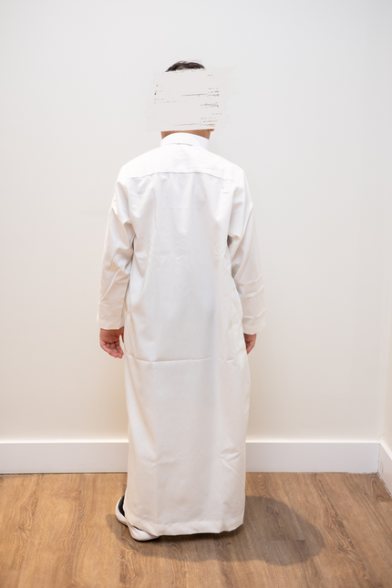 Boy's Premium Saudi Thobe - Pearl White