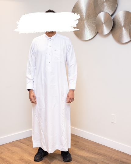 Premium Saudi Thobe - Arabian Ivory