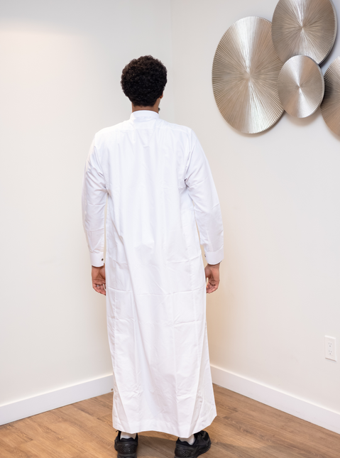 Premium Saudi Thobe - Arabian Ivory