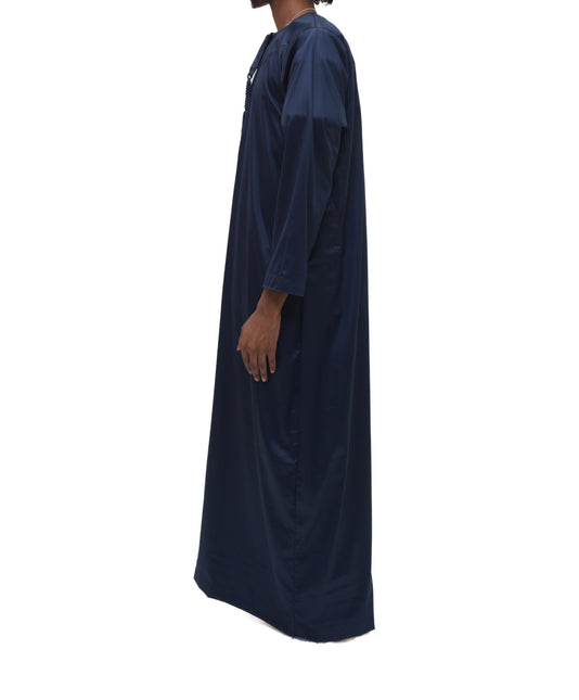 Emirati Thobe - Moonlit Navy