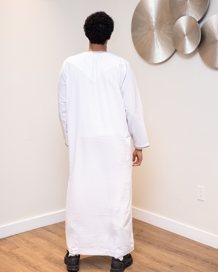 Premium Omani Thobe - Arabian Ivory