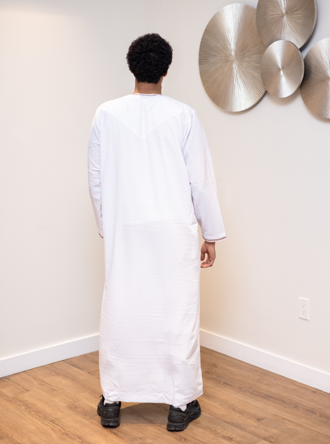 Premium Omani Thobe - Arabian Ivory