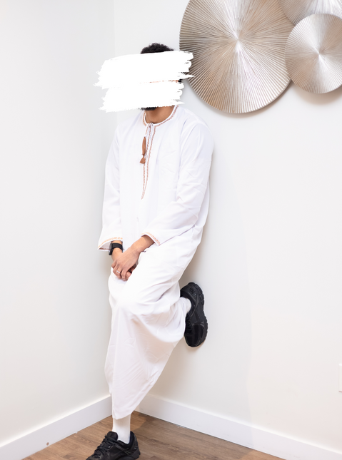 Premium Omani Thobe - Arabian Ivory